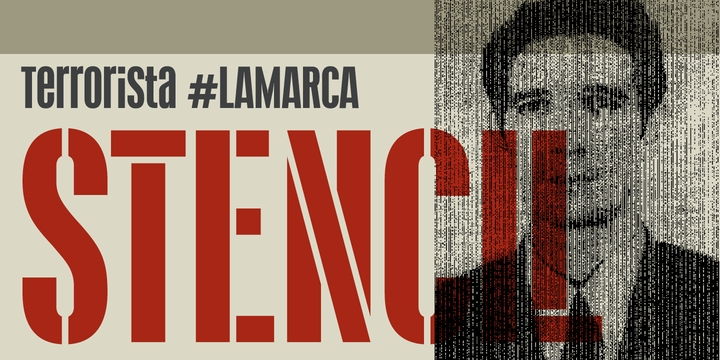 Terrorista Lamarca Font preview